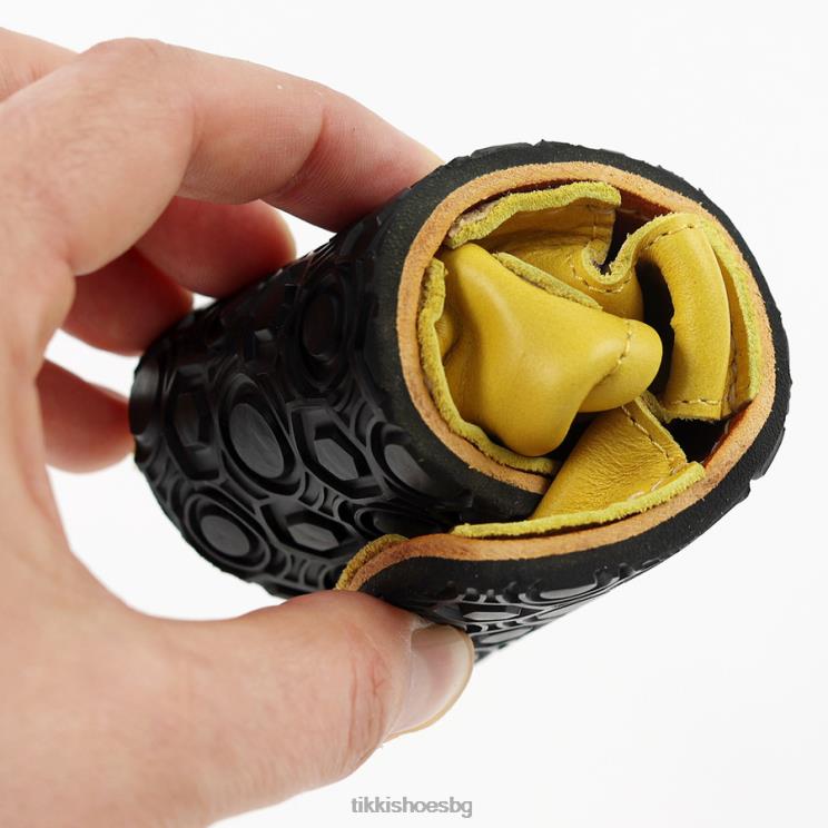 боси сандали араня деца жълто Tikki обувки B2B2P55