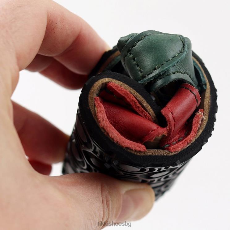 кожа арания деца ягода Tikki обувки B2B2P69