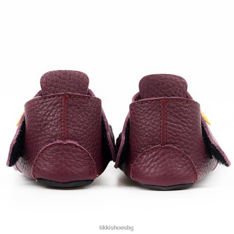 ziggy v1 кожа деца слива Tikki обувки B2B2P53