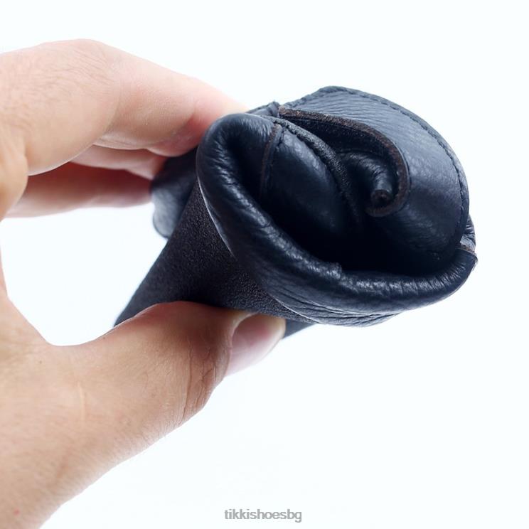 ziggy v1 кожа деца черен Tikki обувки B2B2P54