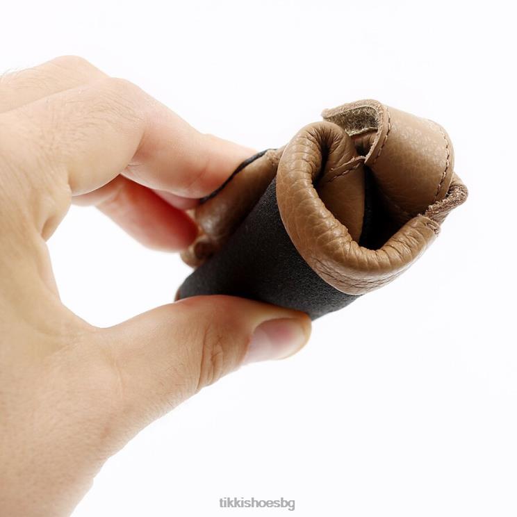 ziggy v2 кожа деца капучино Tikki обувки B2B2P34