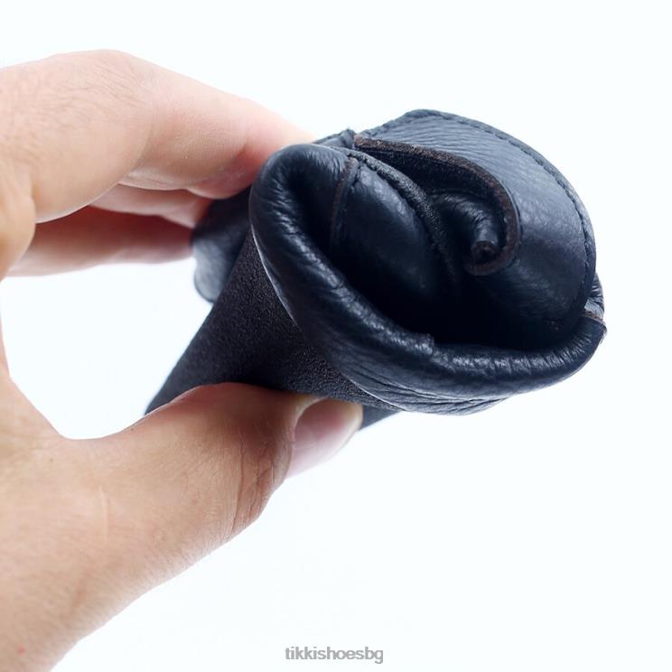 ziggy v2 кожа деца черен Tikki обувки B2B2P35