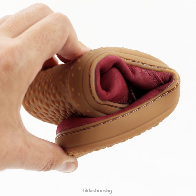 изходна кожа възрастни бордо Tikki обувки B2B2P197