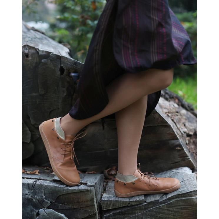 кожа от сойка възрастни тъмно Tikki обувки B2B2P198