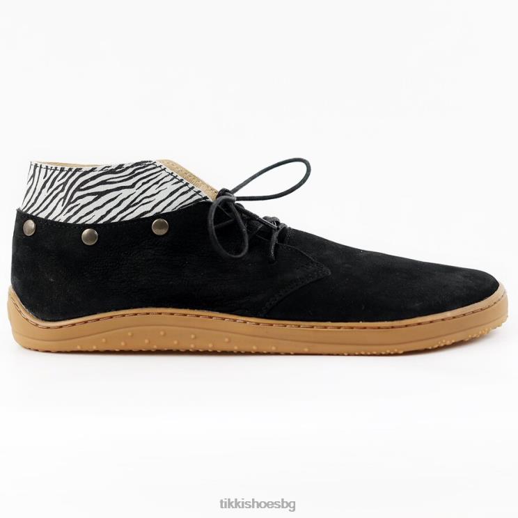 кожа от сойка възрастни тъмно Tikki обувки B2B2P198