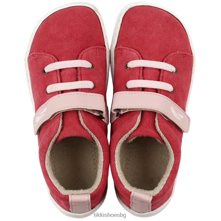 веган обувки арлекин възрастни червен цвят Tikki обувки B2B2P154