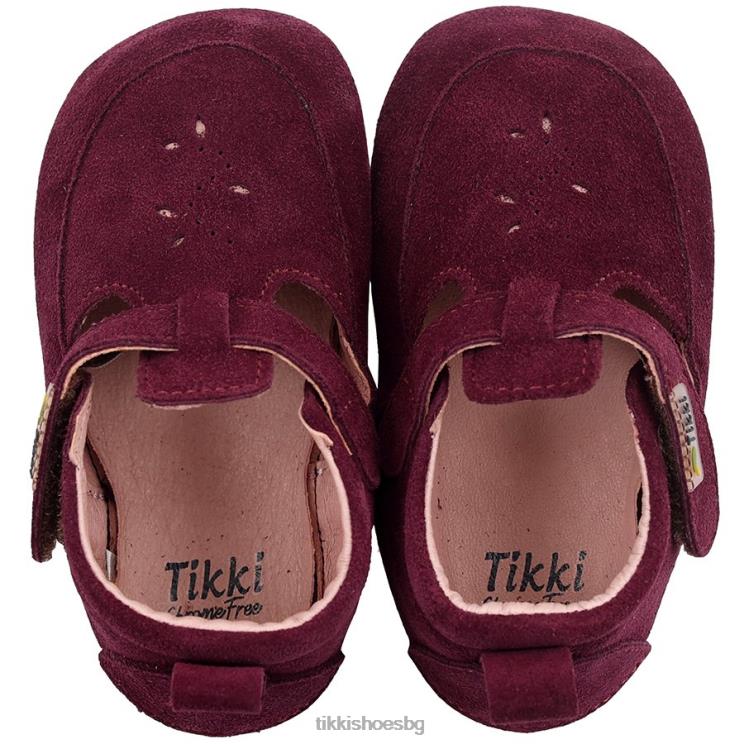 prewalkers_d0bfd183d184_d0b4d0b5d186d0b0_d0b2d0b8d0bdd0be_tikki_d0bed0b1d183d0b2d0bad0b8_b2b2p169.jpg prewalkers пуф деца вино Tikki обувки B2B2P169 - Image 1